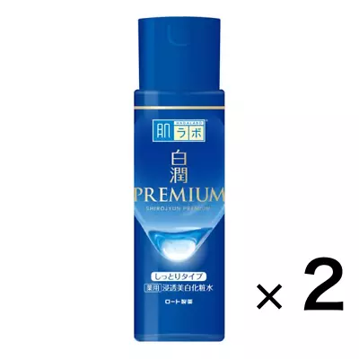 Hada Labo Shirojyun Premium Moist Type Whitening Moisturizing Toner 2Pack Set • $28.95