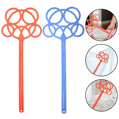 2 PCS Rug Duster Quilt Polishing Tool Rug Beater Paddle Household Cleaning Tools • £10.65
