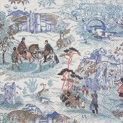 £1.35 • Buy 4 X Paper Napkins -Scottish Castles - Ideal For Decoupage / Napkin Art