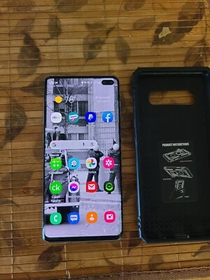 $99 • Buy Samsung Galaxy S10+ SM-G975U - 128GB - Prism Black (Unlocked) 