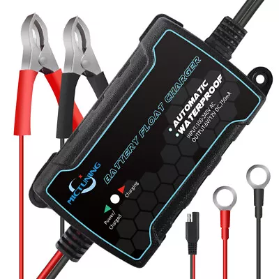 £21.14 • Buy Smart Car Battery Charger Maintainer Fit 6V/12V AGM GEL WET Battery UK Plug