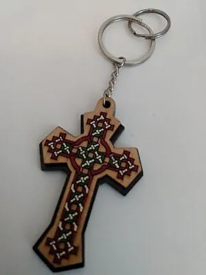 $10 • Buy Religious Cross Keychain Keyring