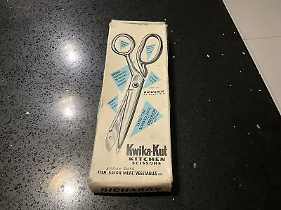 Vintage Kwika Kut Kitchen Scissors • £20