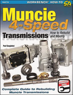 How To Rebuild Muncie 4-Speed Manual Transmission M20 M21 M22 Rock Crusher • $34.95