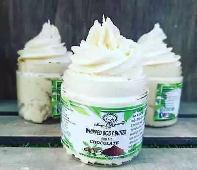 £12.99 • Buy Homemade Body Butter 100% Organic With Coconut ,Cocoa &African Shea Butter 200ml