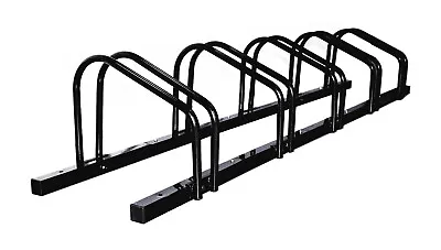 $49.99 • Buy Velobici 1 - 5 Bike Floor Parking Rack Storage Stand Bicycle Black