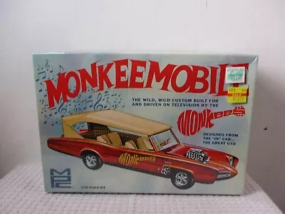 1/25 Mpc Model Kit Monkeemobile 1967 Pontiac Gto The Monkees - Sealed Box • $29.99