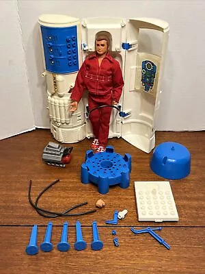 KENNER SIX MILLION DOLLAR MAN BIONIC TRANSPORT REPAIR STATION SHIP Not Complete • $95