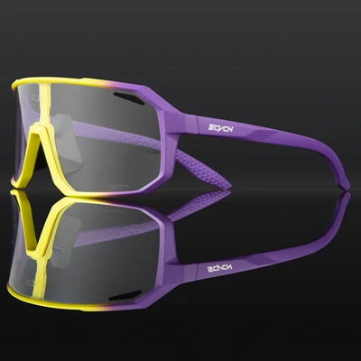 £10.47 • Buy SCVCN Photochromic Cycling Sunglasses UV400 Women Sports Running Bicycle Glasses