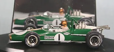 Quartzo Q4042 1:43 1967 Brabham Repco Bt24 F1 Car J.brabham Canadian Gp Boxed • £22.50