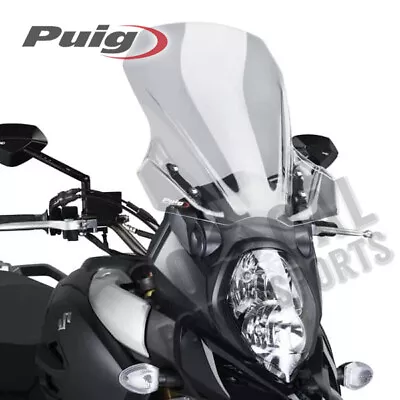 PUIG Windscreen Touring Series Clear Suzuki DL1000 V-Strom (2014-2016) +165mm • $120.22