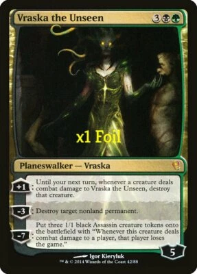 $4.50 • Buy MTG Foil Duel Deck DDM Vraska The Unseen MINT