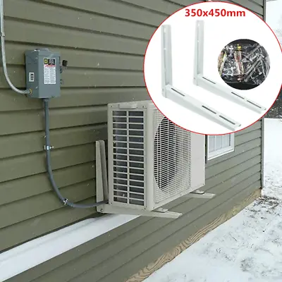$31.50 • Buy Air Conditioner Bracket Sturdy Wall Mounted Bracket Foldable Support Kit 127KG