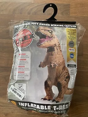 T-REX Dinosaur Inflatable Costume Suit Outfit W/Batteries One Size • $38.99