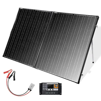 £165.99 • Buy 200W 12V Foldable Solar Panel Portable Solar Charger Generator Outdoor Camping