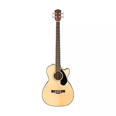 Fender CB-60SCE Acoustic Bass Guitar W/Cutaway & Electronics Laurel FB Natural • $734.80