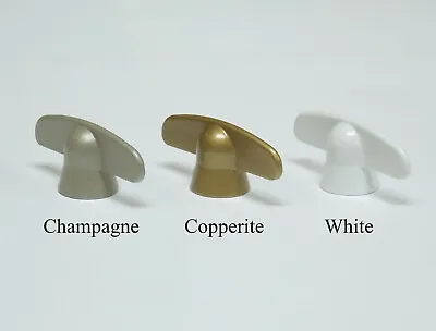 Special 3/8  PELLA CASEMENT Window CRANK Butterfly  Wing Nut T-HANDLE - 3 Colors • $8.95