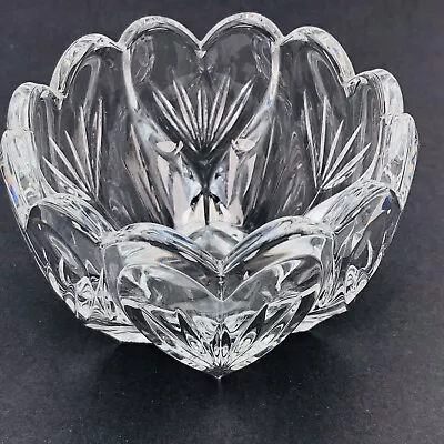 Marquis By Waterford Sweet Memories Crystal Hearts Candy Dish Nut Bowl Votive • $15