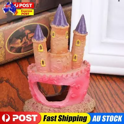 Small Castle Shape Ornament Cute Castle Tower Mould For Home Garden Decoration • $14.79