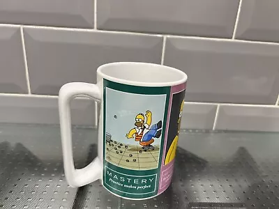 The Simpsons Homer Simpson Work Place Quotes Coffee Mug - Tea Cup 2009 Fox VG C • £4.99