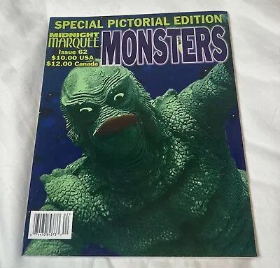 Midnight Marquee Monsters Special Pictorial Edition Issue 62  2000 Very Good Con • $14.99