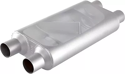 3 Universal Exhaust Muffler With Aggressive Sound Chamber Performance Muffler • $59.99