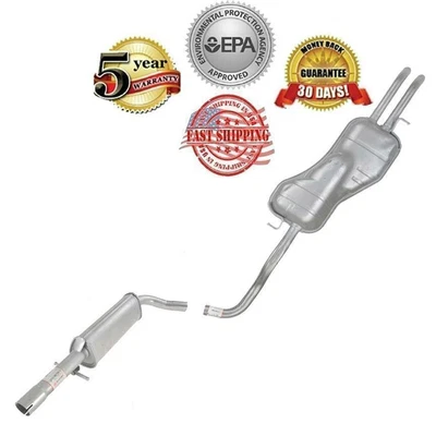 $275.42 • Buy 1999-2005 VW Jetta 2.0L Resonator Pipe Muffler Exhaust System Kit