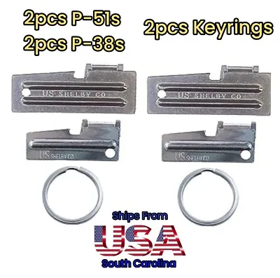 4 Pack P38 & P51 Can Openers Shelby USA Military Camping Hiking Survival • $6.95