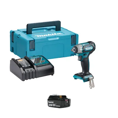 Makita DTW180RTJ-1 18v Brushless 3/8  Impact Wrench (1x5Ah) • £272