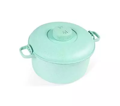 Handy Gourmet Microwave Pressure Cooker For Rice Pasta Chicken Teal 2 Liters • $45.31