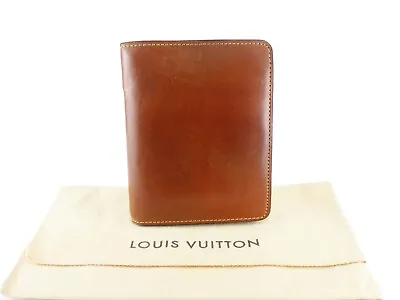 LOUIS VUITTON Nomade Leather Wallet Bi-fold Valuer 10 Credit M85013 Men's • $189.99