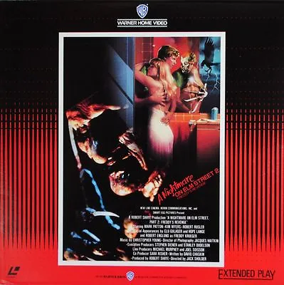 A Nightmare On Elm Street 2 (1985) Robert Englund - Japan Laserdisc • $75