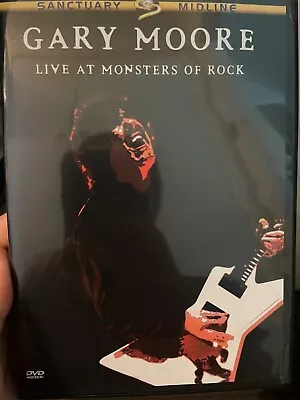 Gary Moore - Live At The Monsters Of Rock Region 4 DVD (music / Concert) • $26.06