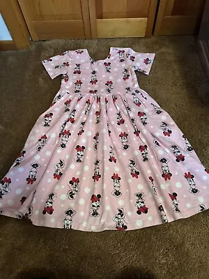 Hanna Andersson Disney Minnie Mouse Swing Dress Size US10 140cm • $18