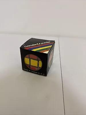 Vintage 1980s Wonderful Puzzler Cube Puzzle Game  Rubix • $9.99