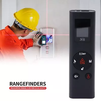 Mini LCD Digital Laser Distance Meter Rangefinder Measure Range Finder Tool • $22.30