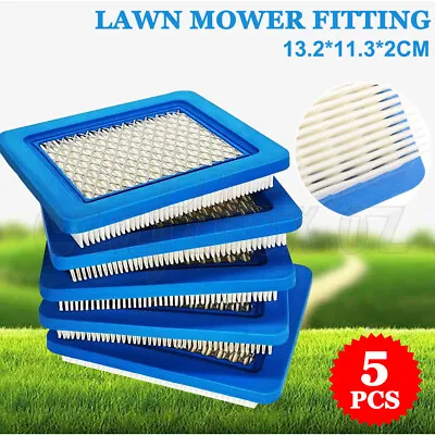 5 PCS Air Cleaner Filter Lawn Mower For Briggs & Stratton Victa Rover Masport AU • $9.59