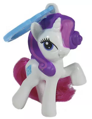 My Little Pony Rarity 2012 Happy Meal Bag Clip Keychain Figure! New • $7.99