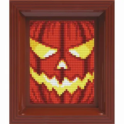 PixelHobby Jack O'Lantern Face Mosaic Art Kit • $11.97