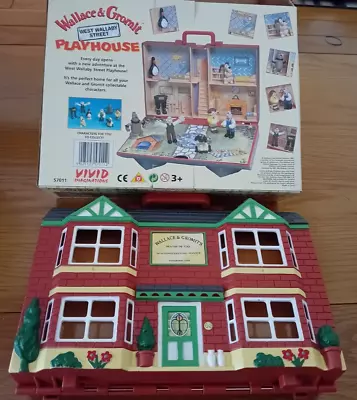 Wallace & Gromit Wash N Go Play Set 1989 Toy House With Figures + Added  Figures • £25