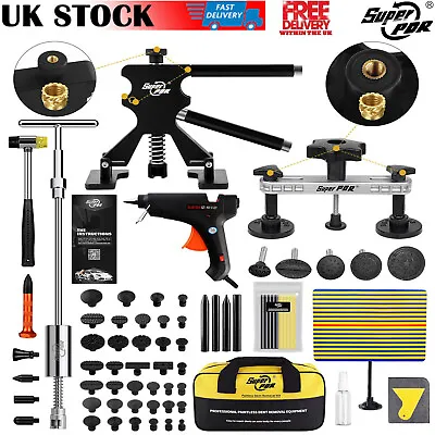£69 • Buy PDR Car Body Glue Puller Tabs Pulling Paintless Dent Repair Removal PDR Tool Kit