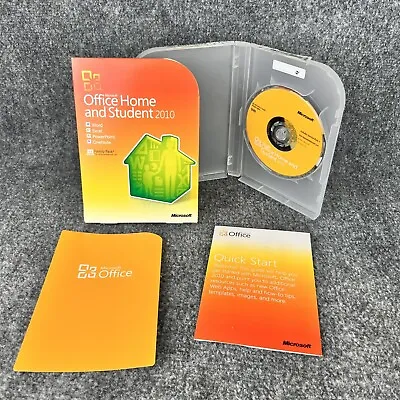 UNTESTED CODE Microsoft Office Home & Student 2010 Windows DVD With Product Key • $30