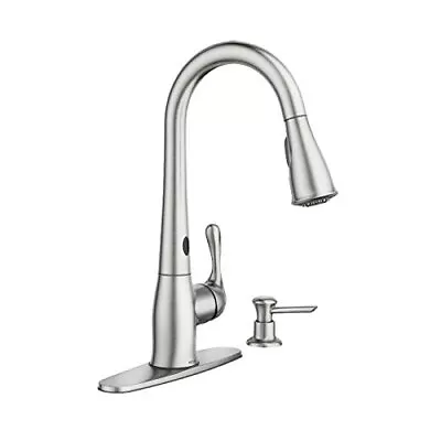 Moen 87340ESRS Ridgedale One-Handle High Arc Pulldown Kitchen Faucet Stainless • $499.99