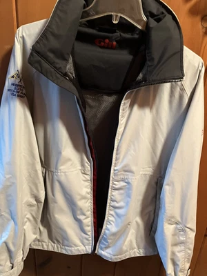 $125 • Buy Gill Inshore Sailing Jacket - Size S - Light Grey