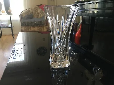 Vintage Waterford Crystal Florence Court 8 Tall Vase. Marked On Botton Rim. • $45