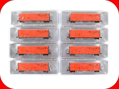 N Scale *DENVER & RIO GRANDE WESTERN* Insulated Box Car 8-Set --- WHEELS Of TIME • $159.99