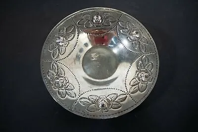 Maciel Taxco Mexican Silver Repousse Compote. • $399