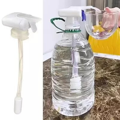 Magic Tap Beverage Dispenser Spill-Proof Drinking Straw Suction Pump Automatic • $12.16