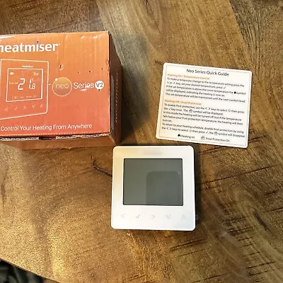 Heatmiser NeoStat V2 Programmable Thermostat / Timer - Read Description • £10.81