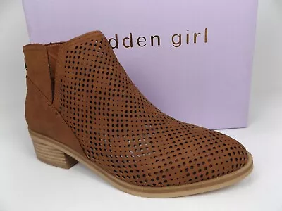 Madden Girl Tally Ankle Fashion Boots - Women's Size 7.5 Brown NEW  22083 • $19.40